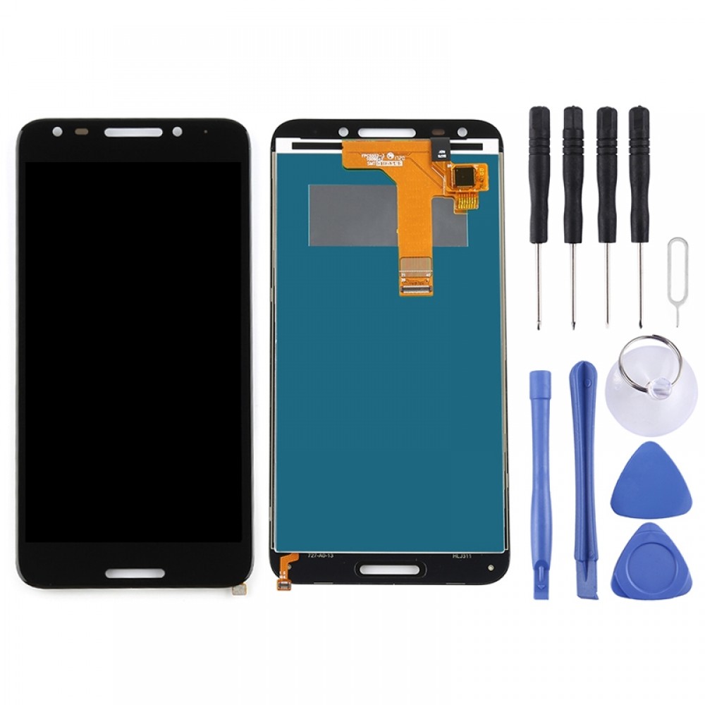 LCD Screen and Digitizer Full Assembly for Alcatel A30 Fierce 5049 / 5049Z / Revvl / 5049W (Black)  Alcatel A30 Fierce